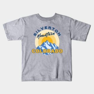 Silverton Mountain, Colorado. Kids T-Shirt